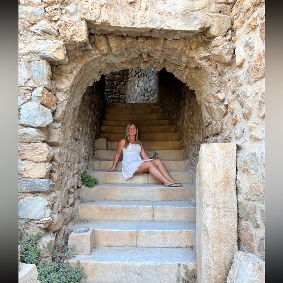 Pins and Needles white lace overlay A line dress size medium - Picture 8 of 8